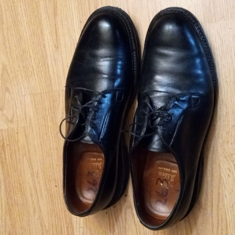 Alden Men's All Weather Walker Alpine Calfskin Size 10 Black